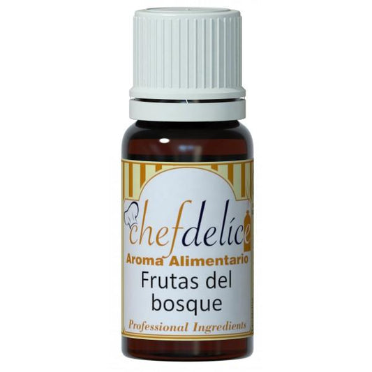 Frutas Del Bosque Aroma Concentrado Chefdelice 10 ml