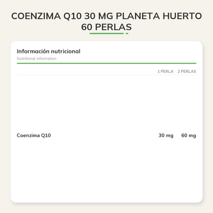 Información nutricional