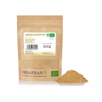 Jengibre En Polvo Ecológico | Calidad | Frisafran 200 G_0