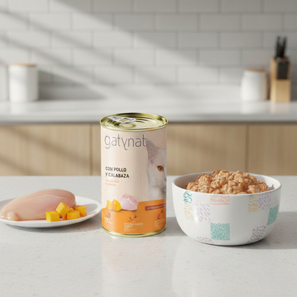 Gatynat Pollo Y Calabaza, 400g X 12 Latas_3