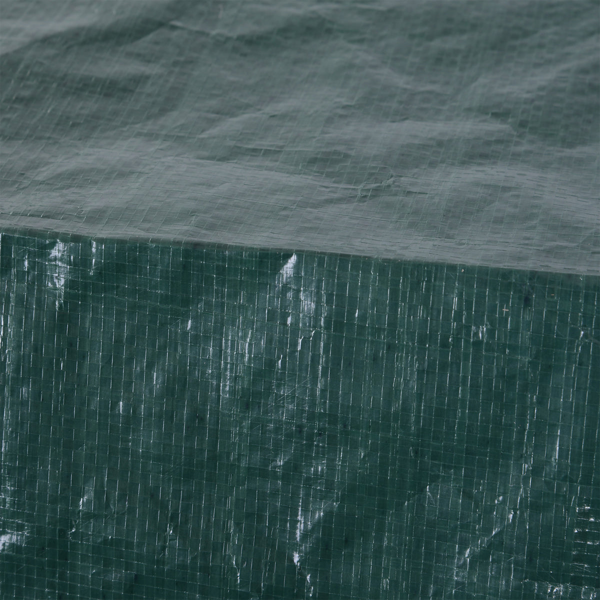 Outsunny Funda Protectora Para Muebles Rectangular 235x190x90 Cm Verde_4