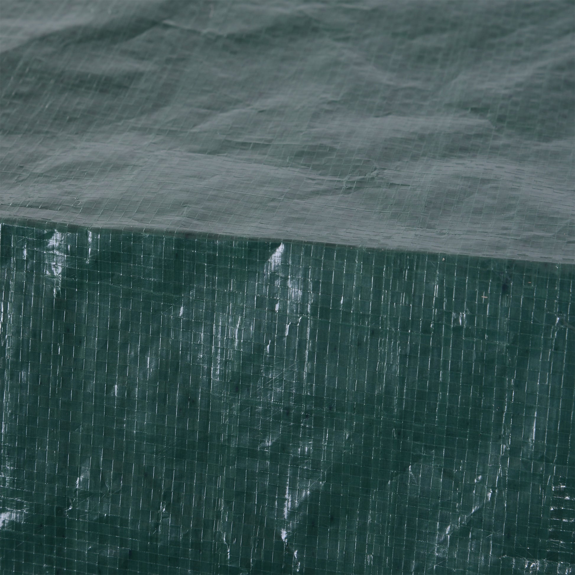 Outsunny Funda Protectora Para Muebles Rectangular 235x190x90 Cm Verde_4