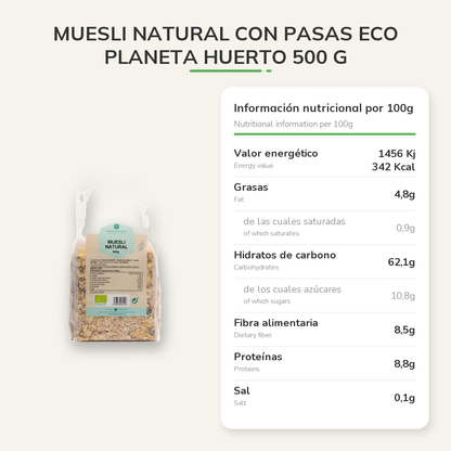 Información nutricional