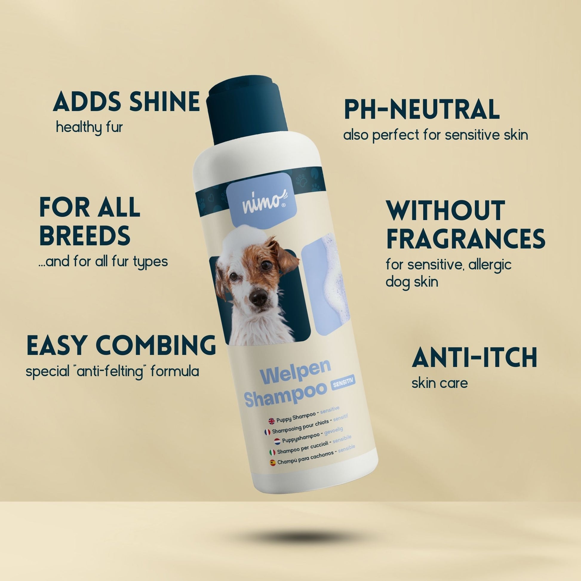 Champú Para Cachorros Sensible - Nimo - 250 Ml_2