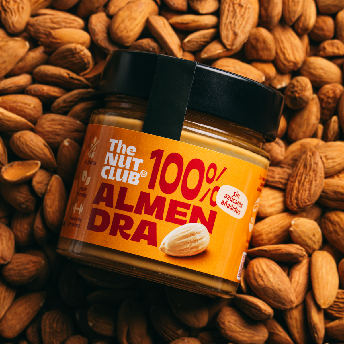 Pack crema 100% almendra nacional 4 uds The Nut Club 720g_2