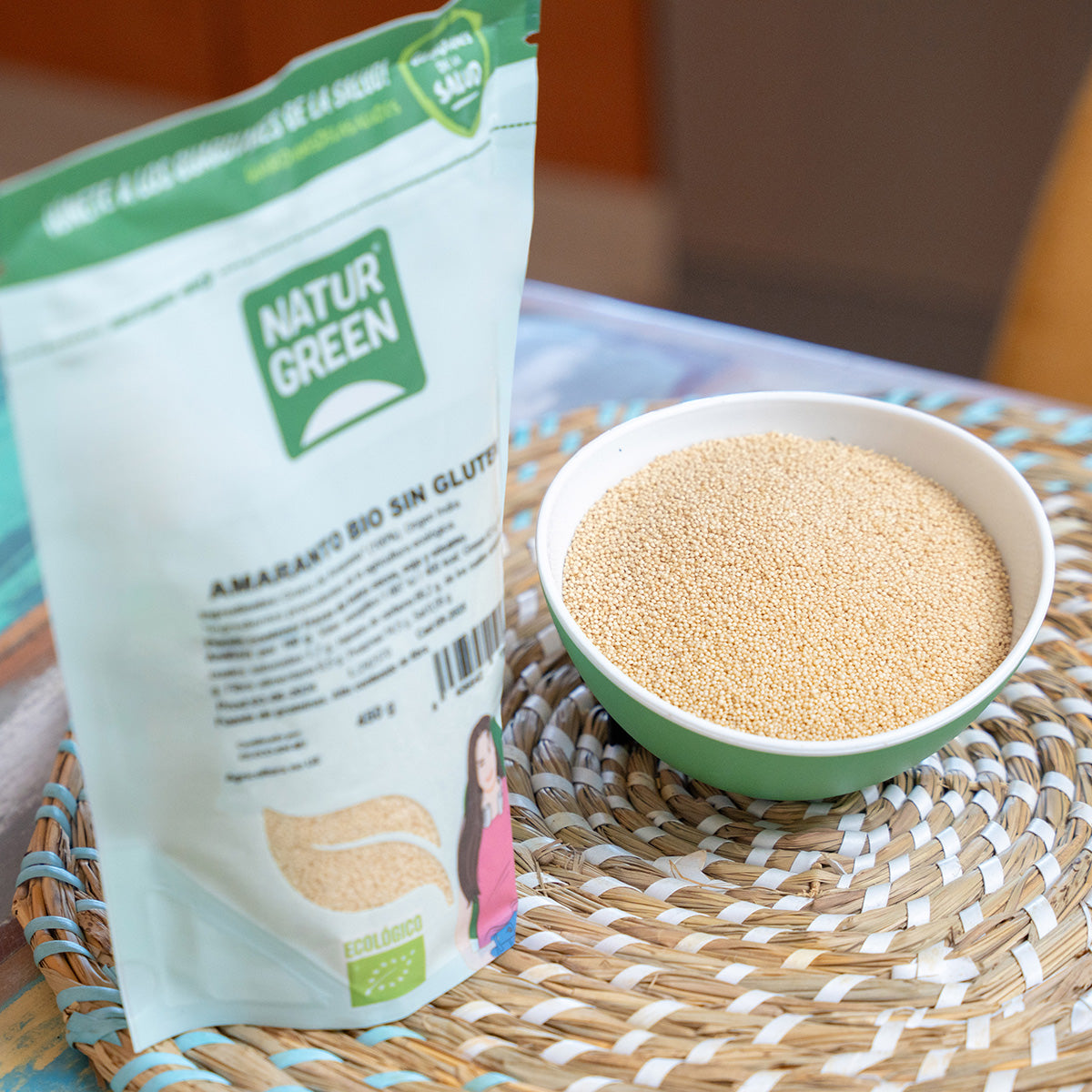 Amaranto Bio Sin gluten NaturGreen 450 gr