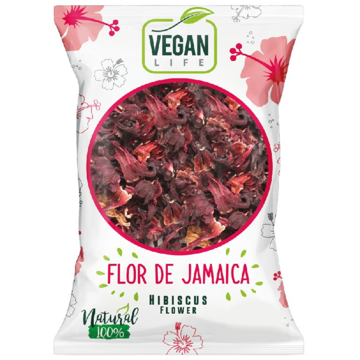 Flor de Jamaica Vegan Life 175g