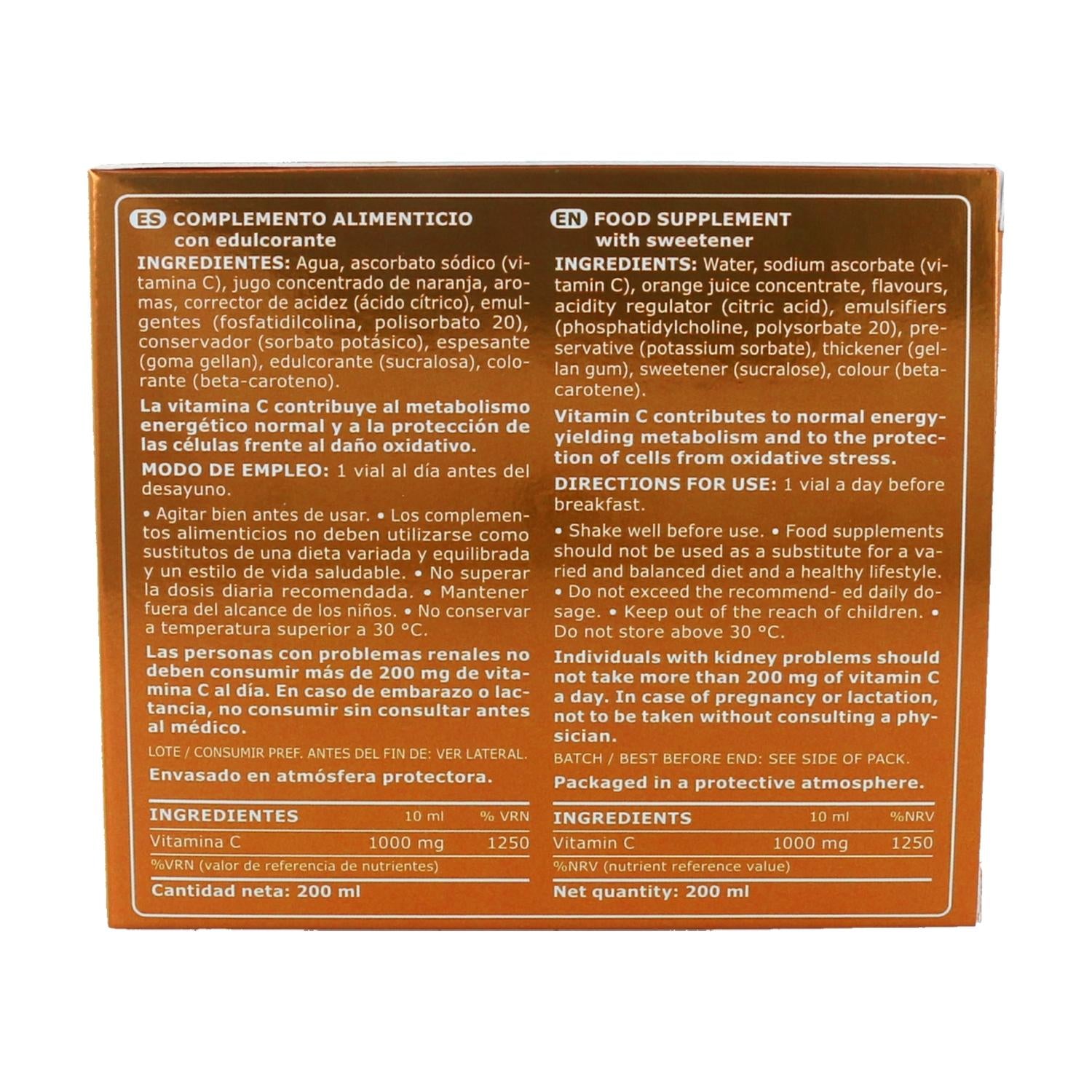 Pack 2X Vitamina C liposomada Marnys 20 viales
