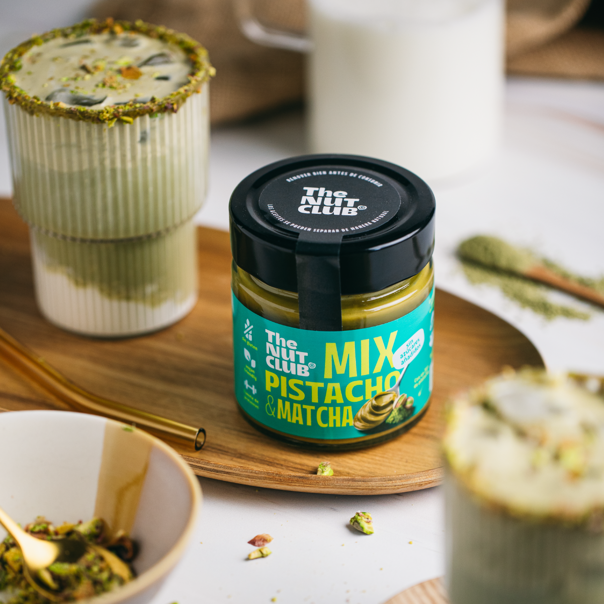 Crema de pistacho y matxa The Nut Club 200g_3