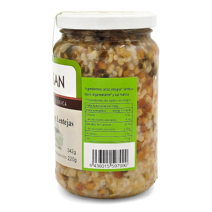Arroz Integral Con Lentejas Y Algas Eco Bionsan 370gr_1