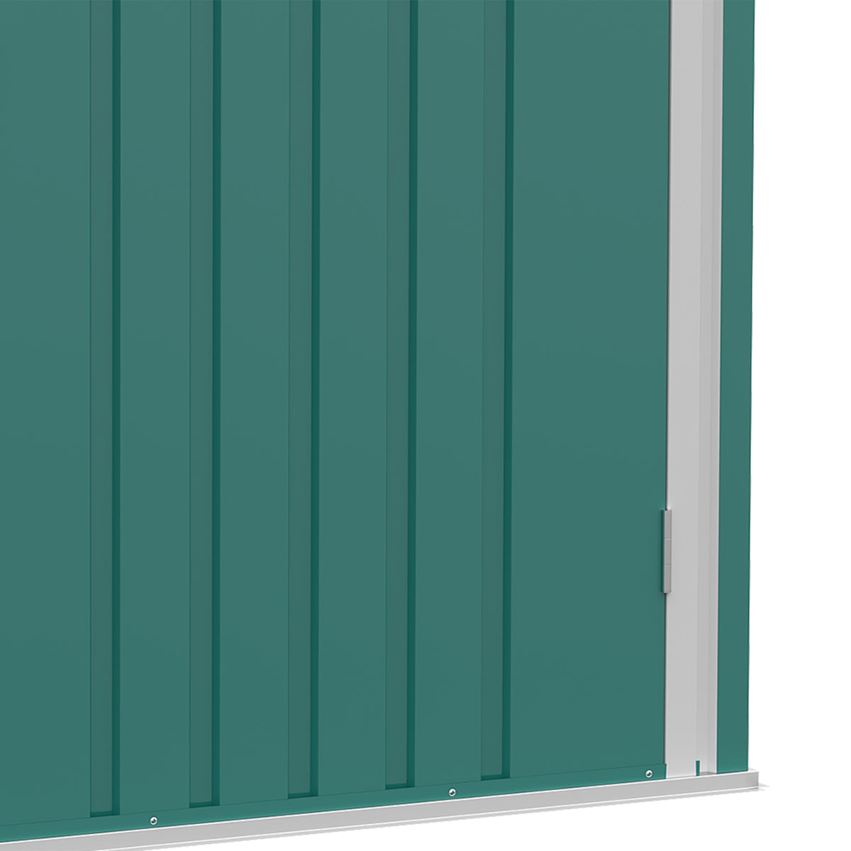 Outsunny Cobertizo De Jardín De Exterior 0,92 M² 100x103x160 Cm Verde_3