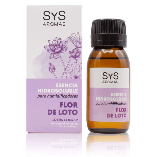 Esencia Hidrosoluble Flor de Loto SYS Aromas 50 ml | Aroma Floral y Oriental | Para Humidificadores y Difusores_0