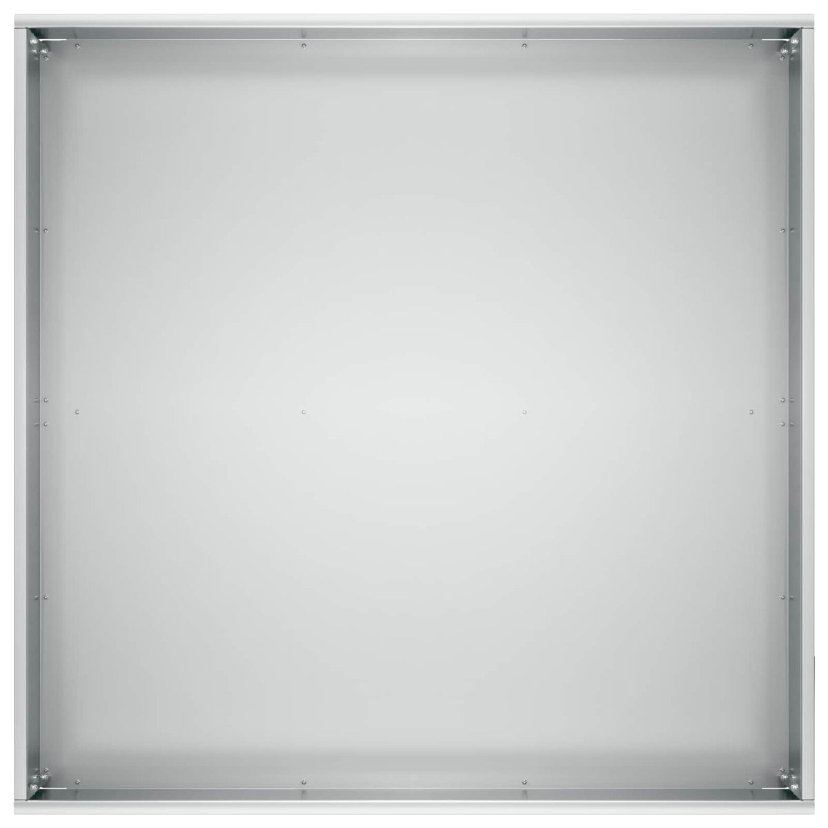 Macetero De Jardín Plateado 40 X 40 X 20 Cm Acero Galvanizado_3