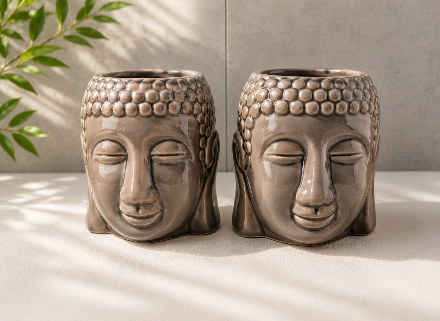 Pack Aromático Natural - Quemador Buda + Wax Melts "entre Montañas" + 6 Velas De Té - Lismare_3