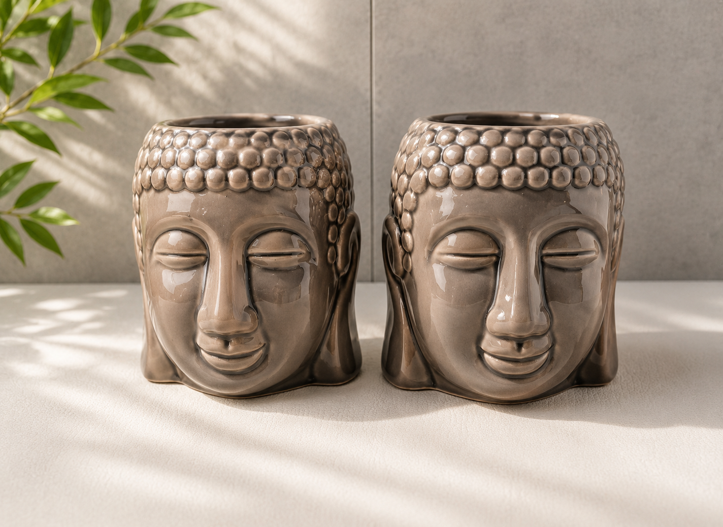 Pack Aromático Natural - Quemador Buda + Wax Melts "entre Montañas" + 6 Velas De Té - Lismare_3