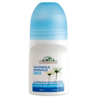 Pack 5x Desodorante roll-on caléndula Corpore Sano 75 ml