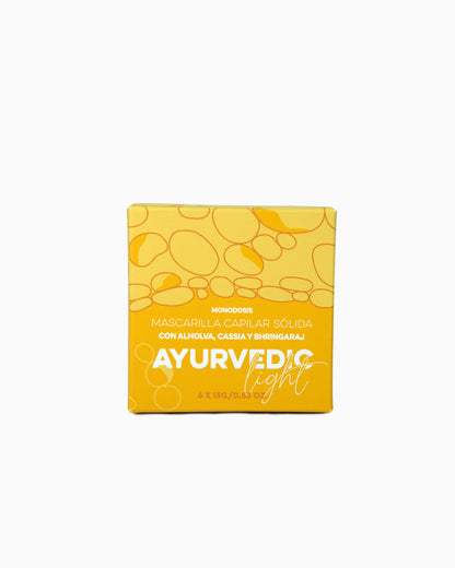 Ayurvedic Light Mask - Mascarilla Sólida Hidratante, Grado Emoliente + 6 X 15 G Bio Sakure_2