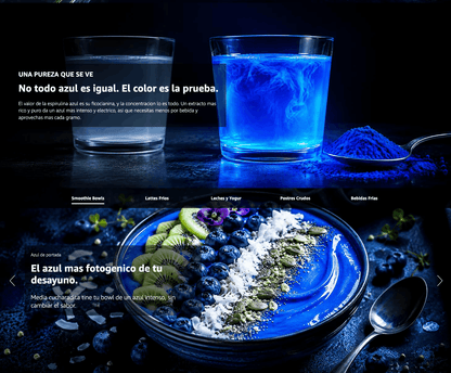 Espirulina Azul En Polvo Bio - Pack 4 X 50g (4 Envases Retail) | Superalimento Ecológico Vegano Para Batidos, Smoothies_2