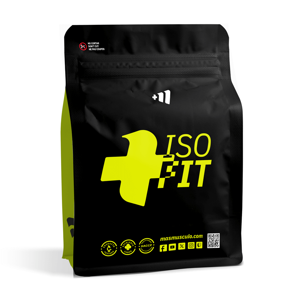 Iso Fit - 2kg - Platano - Aumenta La Masa Muscular - Masmusculo_0