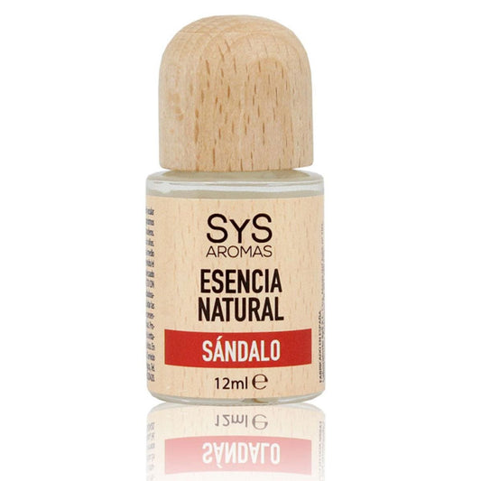 Esencia Natural Sándalo SYS Aromas 12 ml | Aroma Especiado y Amaderado | Para Quemadores y Humidificadores_0