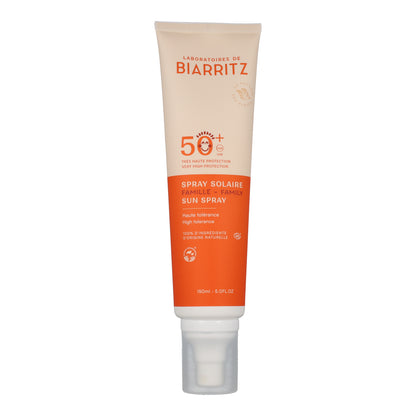 Spray solar cara &amp; cuerpo spf 50+ Biarritz 150 ml