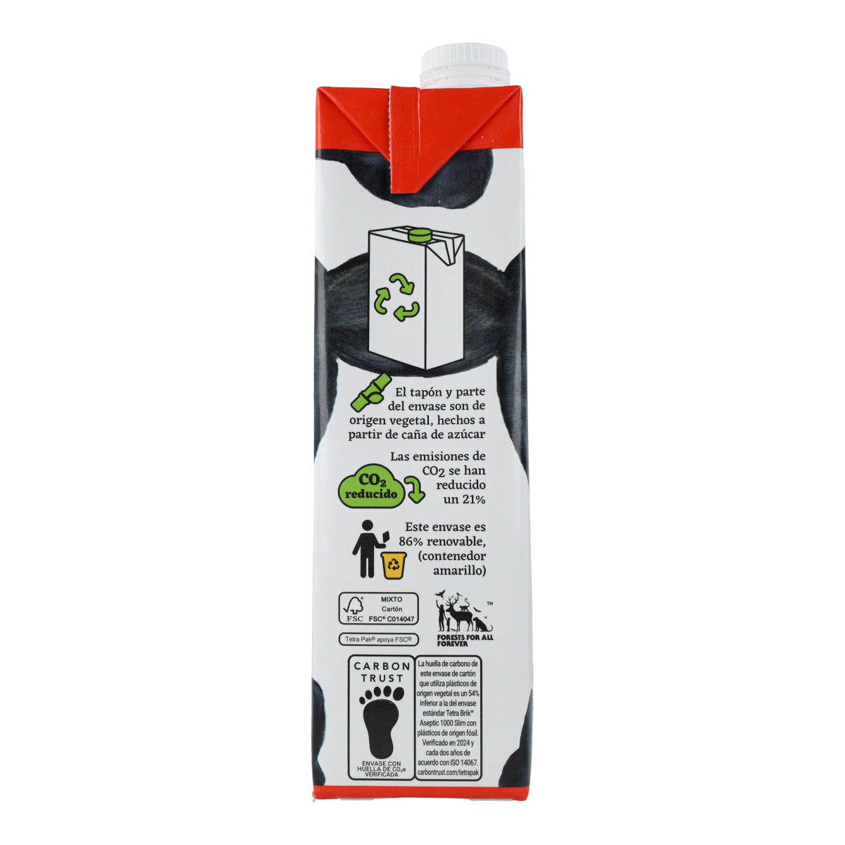Leche Entera Frisona Bio 1L