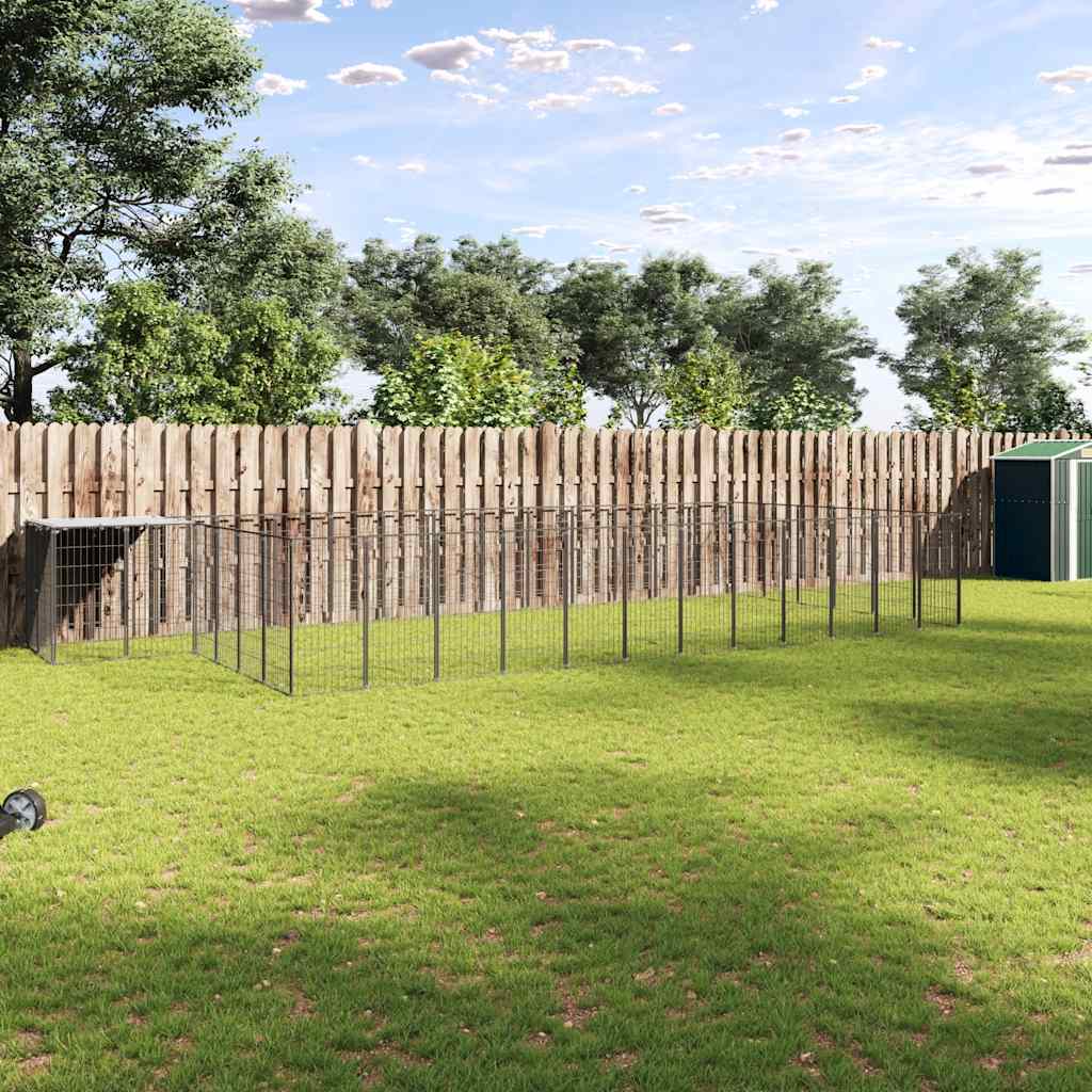 Perrera Negra 22,99 M² Acero_1