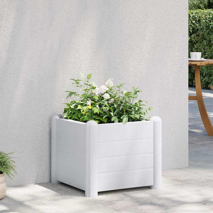 Arriate De Jardín Pp Blanco 43x43x35 Cm_1