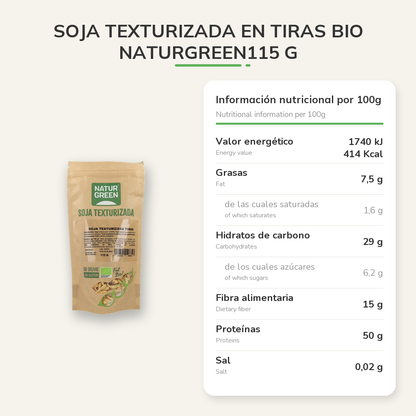 Información nutricional