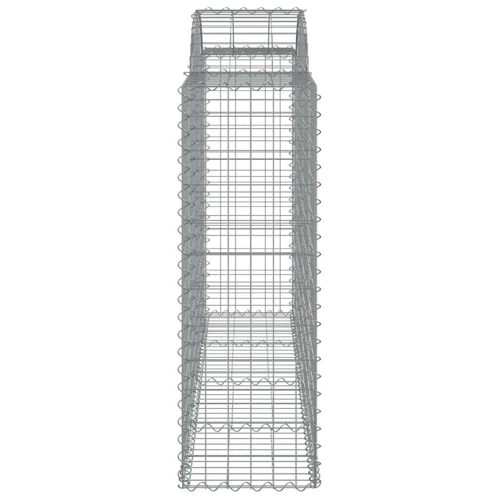 Cestas Gaviones 40 Uds Forma De Arco Hierro 200x50x120/140 Cm_4