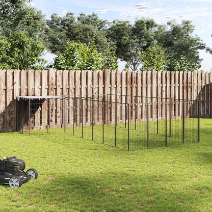 Perrera Negra 10,89 M² Acero_1