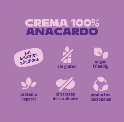 Crema 100% de anacardo The Nut Club 180g_4