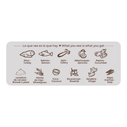 Comida húmeda Barf perros Pavo y Salmón Select BIO Puromenu 400 g
