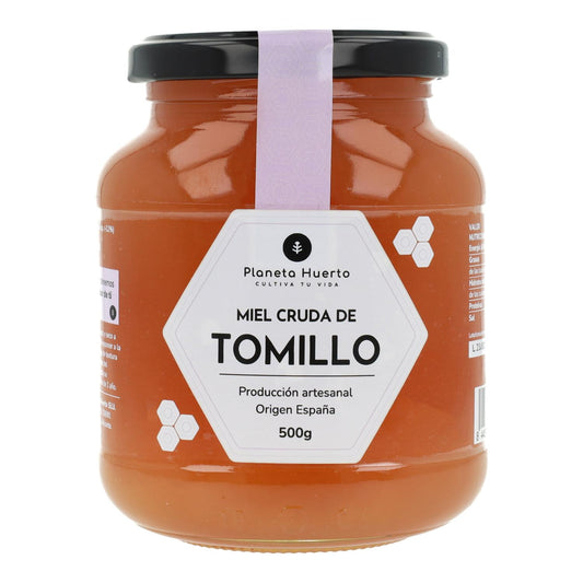 Miel Cruda de Tomillo Planeta Huerto 500 g