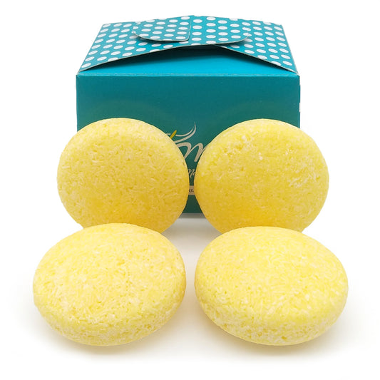 Pak 4 Champú Sólido para Cabello Graso - 100% Natural - Con Betaína y Sal Marina - Limpia y Regula el Exceso de Grasa_0
