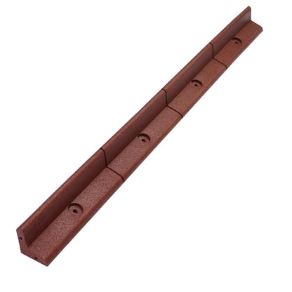 Bordes De Césped Terracota Flexibles Jardín Bordes De Césped Paquete De 4 X 1.2m_0
