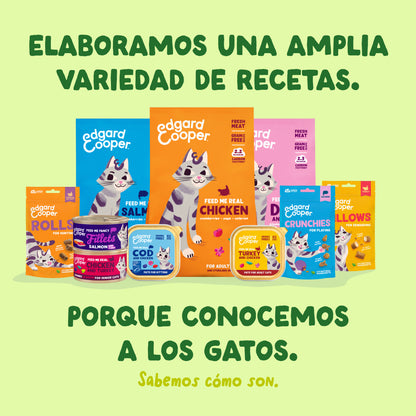 Filetes de caballa para gatos Edgard &amp; Cooper 70 g