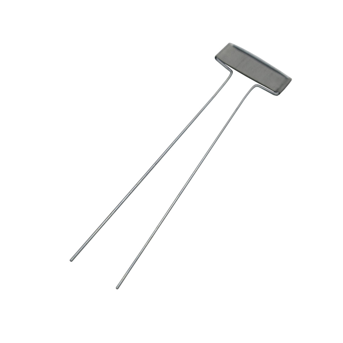 Etiquetas zinc 25 cm Biotop – 10 unidades + lápiz para huerto y jardín