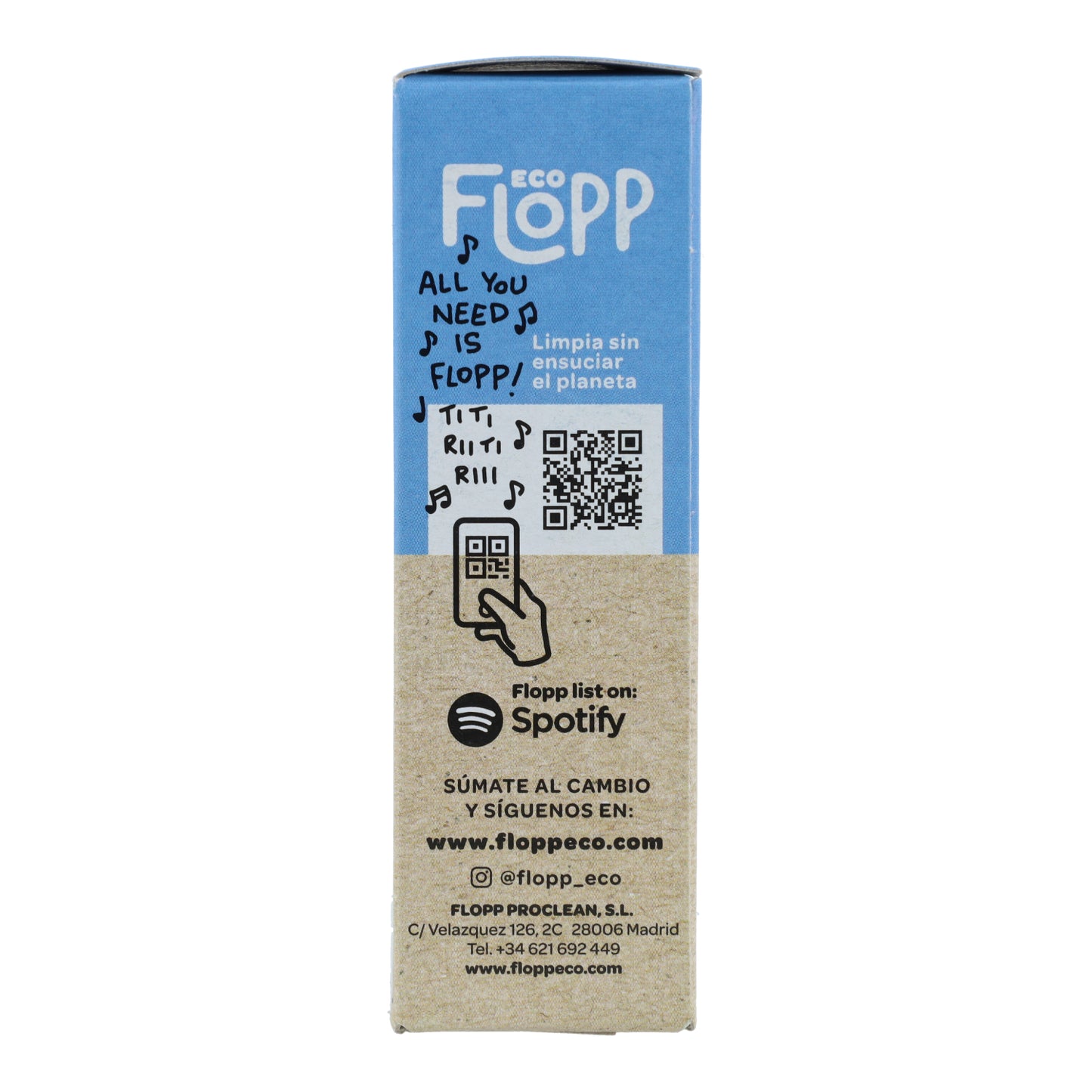 Multiusos hidrosoluble Refill, Flopp, 2 cápsulas