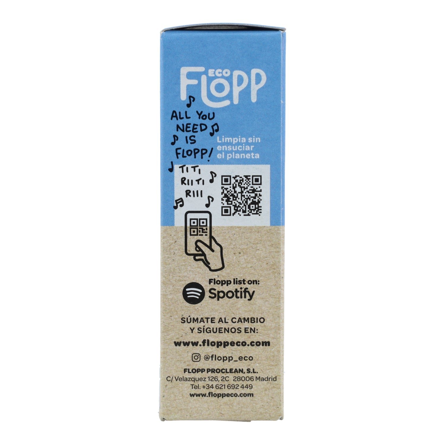 Multiusos hidrosoluble Refill, Flopp, 2 cápsulas