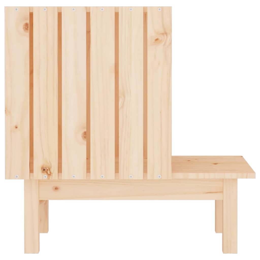 Casa Para Gatos De Madera Maciza De Pino 60x36x60 Cm_5