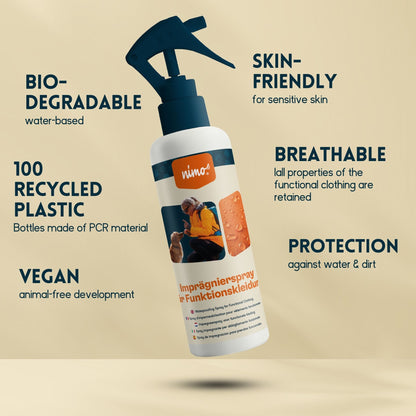 Spray Impermeabilizante Para Ropa Técnica - Nimo - 250 Ml_2
