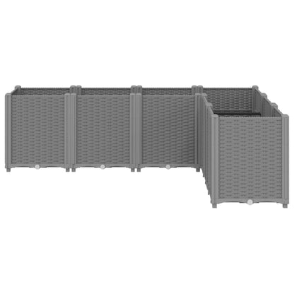 Jardinera Pp Gris Claro 160x120x53 Cm_2