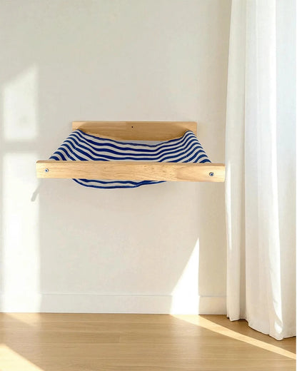 Cama Colgante Para Gatos Bahía Con Rascador Integrado Y Estructura De Escalada Althea Living 5x76x40cm_3