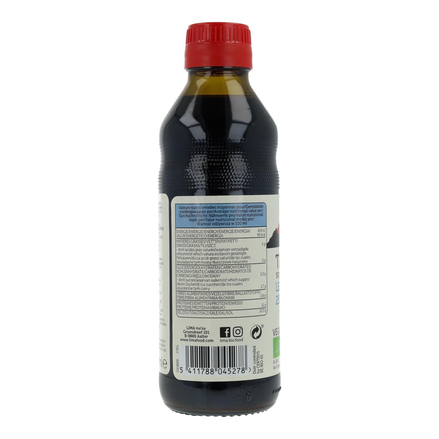Tamari salsa de soja 25% menos de Sal ECO Lima 250 ml