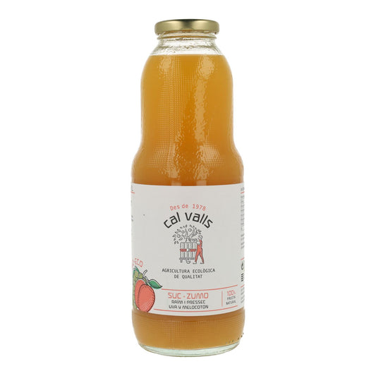 Zumo de Melocotón y Uva ECO Cal Valls 1 L