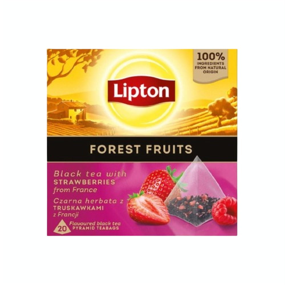 Lipton Té Negro Frutos Del Bosque 20 Bolsitas_0