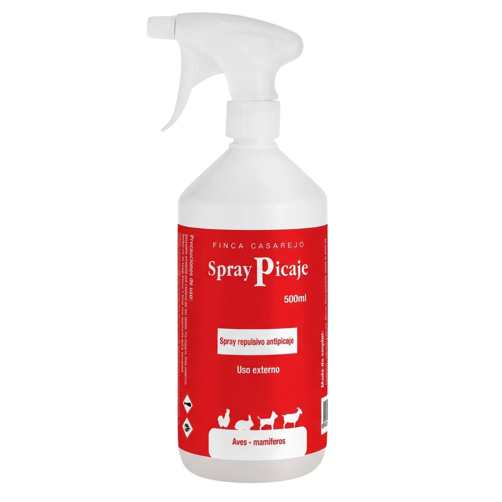 Spraypicaje 500ml - Spray Contra El Picaje En Aves - Su Sabor Repele A Las Aves - Previene El Canibalismo - 100% Natural_0