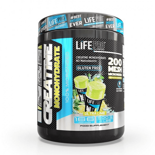 Creatina Monohidrato 200 Mesh - 500g - Lima Limon - Creatina Monohidrato - Lifepro_0