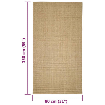 Alfombra De Sisal Para Rascador 80x150 Cm_5